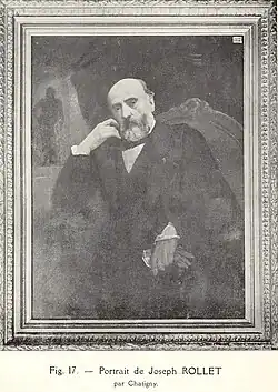 Joseph Rollet en 1880.