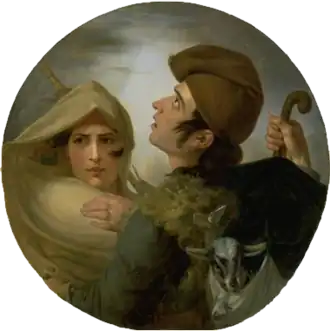 Bergers de la vallée de Campan (1835) Musée des Augustins, Toulouse