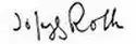 signature de Joseph Roth