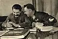 Staline et Vorochilov en 1935.