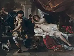Joseph et la femme de Putiphar,de Francesco Solimena.