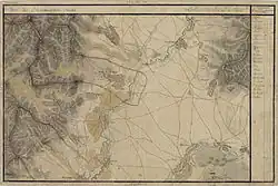 Localisation de Ghidfalău/Gidófalva sur la Josephinische Landesaufnahme (1769-1773).