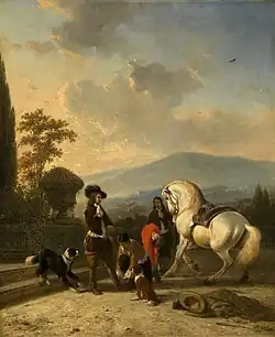 Le Départ pour la chasse (1852).