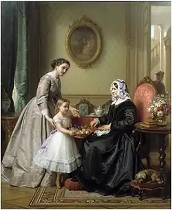 La Fête de la grand-mère (1867).