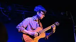 Description de l'image Josh Turner (Joshua Lee Turner) playing att Fängelset, Härlanda, Sweden 2019-03-23 03.jpg.