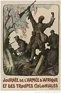 Journée de l'Armée d'Afrique et des troupes coloniales, 1917.