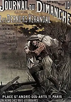 Couverture du Dernier des Kerandal dans Le Journal du dimanche illustré.