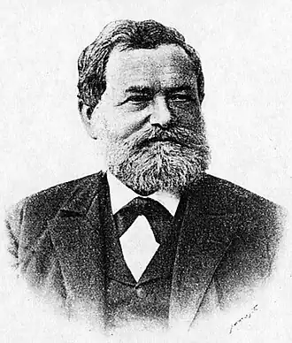 L'écrivain Jovan Đorđević, l'oncle de Stevan Sremac qui l'a accueilli à Belgrade.