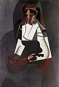 Juan Gris, La femme à la mandoline (1916)