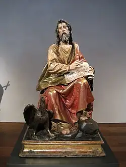 San Juan évangéliste par Juan Martínez Montañés, 1638.