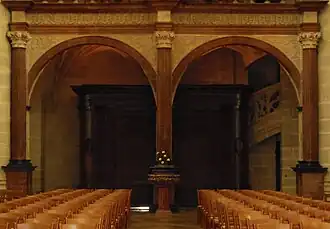 Jubé (1562-1568), par Denys Le Rupt.