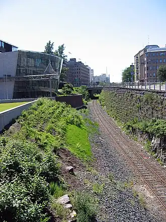 Image illustrative de l’article Ancienne voie ferrée du port d'Helsinki