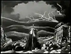 Photographie du film Le juif errant de Méliès (1904)