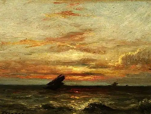 Coucher du soleil, Sheffield, Sheffield Galleries and Museums Trust (en).