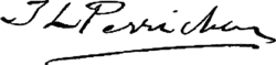 signature de Jules-Léon Perrichon