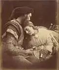 The parting of Sir Lancelot and Queen Guinevere [La séparation de Lancelot et de Guenièvre], 1874.