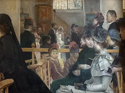Mariage à la campagne (1884), musée des Beaux-Arts de Brest.