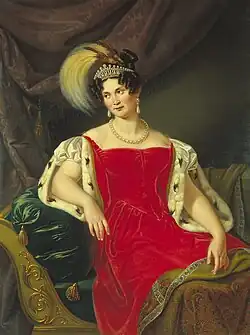 Thérèse de Saxe-Hildburghausen, reine de Bavière, 1836