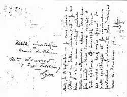 Papillon arrivé sur Lyon