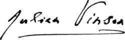 signature de Julien Vinson