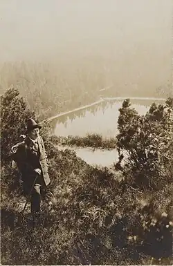 Julius Euting en randonnée pédestre