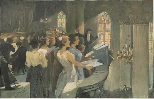 Friede auf Erden und den Menschen ein Wohlgefallen, 1894.