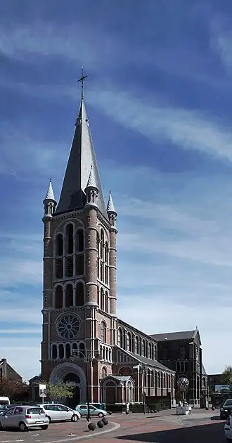 Église de l'Immaculée Conception à Jumet.