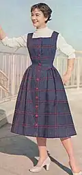 Jumper skirt, 1956