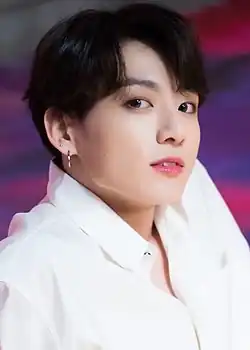 Jeon Jungkook, membre du boys band sud-coréen BTS