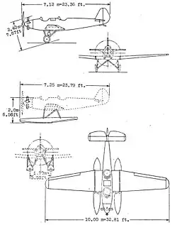 Description de l'image Junkers A 50 3-view NACA Aircraft Circular No.118.jpg.
