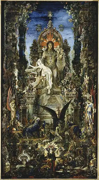 Jupiter et Sémélé (Gustave Moreau)