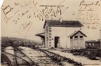 La gare de Boncourt