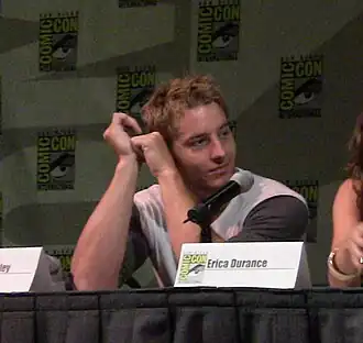 L'acteur Justin Hartley au Comic-Con 2009 le 26 juillet 2009.