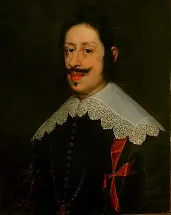 Giusto Sustermans - Le Portrait de Ferdinande II Médicis, XVIIe siècle