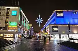 Le centre-ville de Jyväskylä.