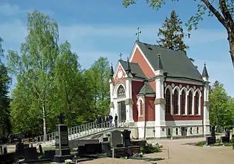 Petite chapelle du cimetière de Käppärä (fi), Pori