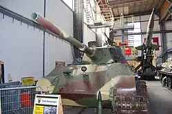 Königstiger au "Swiss Military Museum"