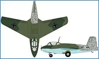 vue en plan de l’avion