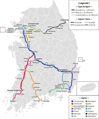 Image illustrative de l’article Korea Train Express