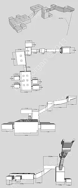 tombeau d'Amenhotep&nbsp;II - XVIIIe&nbsp;dynastie.
