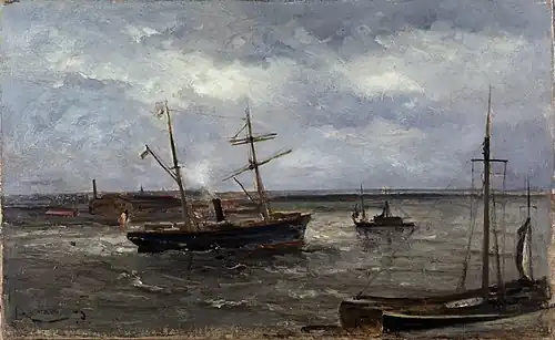 Quai à Anvers, 1873Musée des Beaux-Arts de Gand
