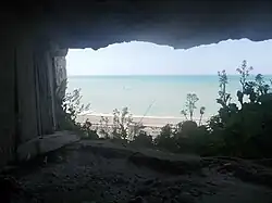 Nord-Ouest - vue vers la plage du Tréport.