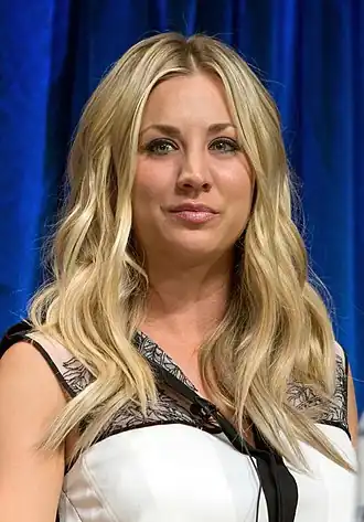 Kaley Cuoco en 2013.
