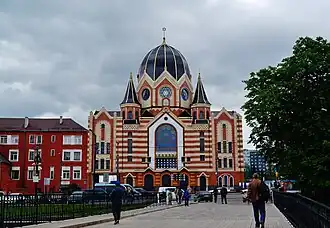 Nouvelle synagogue de Königsberg (1896-1938) (vue en 2022).