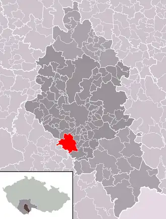 Localisation de Kamenný Újezd