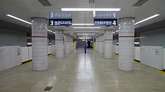 Quai de la ligne Fukutoshin