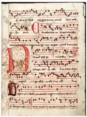 Jistebnický kancionál, un hymnaire manuscrit tchèque, v. 1430