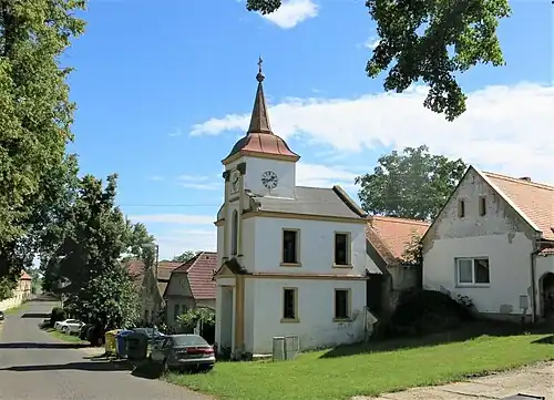 Chapelle à Liběšice.
