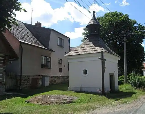 Chapelle à Medový Újezd.
