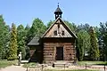 Chapelle du XIXe&nbsp;siècle reconstituée à Dziekanowice.